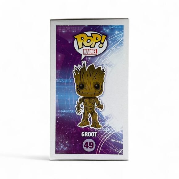 Funko Pop Unopened Groot 49 Marvel Guardians of the Galaxy Glow in the Dark - Picture 4 of 6